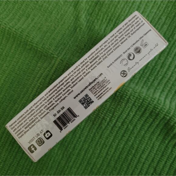 Sealed Secret Collagen Skin Brightening Oatmeal Soap with Retinol & Collagen - Picture 6 of 6